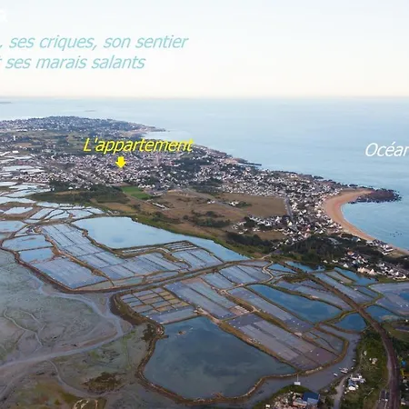 Les Salins De Lägenhet Batz-sur-Mer